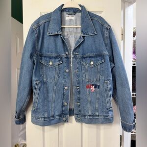Old Navy Blue Denim Jacket with Disney Collaboration